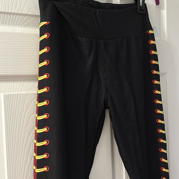 One size Softball laces leggings - Picture 1 of 3